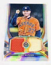 2023 Topps Tribute Dual Relics Jose Altuve #DR-JA card