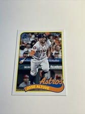 2024 Topps 1989 Topps Baseball 35th Anniversary (Series 1) Jose Altuve #89B-27 card