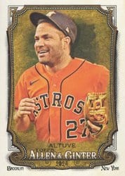 2024 Topps Allen & Ginter Base Set Jose Altuve #29 card