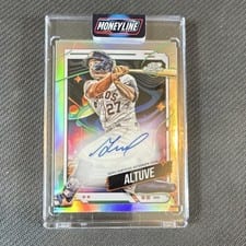 2024 Topps Cosmic Chrome Autographs Jose Altuve #CCA-JA card