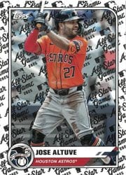 2025 Topps All Star Game Base Set Jose Altuve #78 card