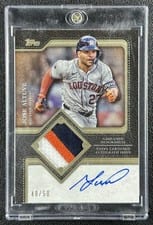 2025 Topps Update Autograph Patch Jose Altuve #TFAP2-JA card