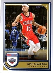 2022-23 Hoops Base Set Jose Alvarado #148 card