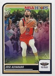 2023-24 Hoops Haunted Hoops Base Set Jose Alvarado #210 card