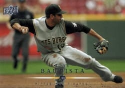 2008 Upper Deck Base Set Jose Bautista #620 card