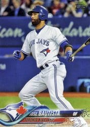 2018 Topps Base Set Jose Bautista #238 card
