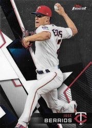 2018 Finest Base Set Jose Berrios #108 card
