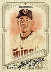 2018 Topps Allen & Ginter Base Set Jose Berrios #268 card