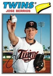 2018 Topps Archives Base Set Jose Berrios #139 card