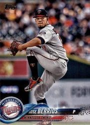 2018 Topps Base Set Jose Berrios #506 card