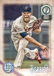 2018 Topps Gypsy Queen Base Set Jose Berrios #88 card
