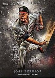 2018 Topps Inception Base Set Jose Berrios #13 card