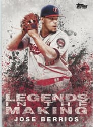 2018 Topps Update Legends in the Making Jose Berrios #LITM-28 card