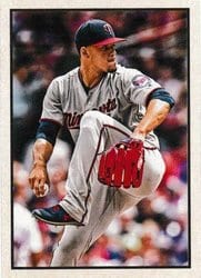 2019 Bowman Heritage Base Set Jose Berrios #53VR-104 card
