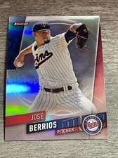 2019 Topps Finest Jose Berrios #55 card