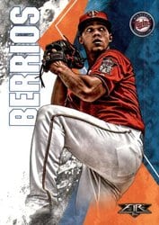 2019 Topps Fire Base Set Jose Berrios #139 card
