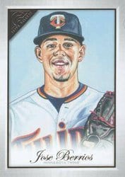 2019 Topps Gallery Base Set Jose Berrios #71 card