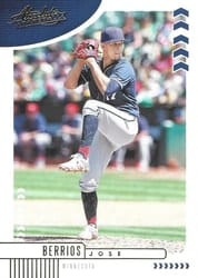 2020 Panini Absolute Base Set Jose Berrios #8 card