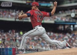 2020 Stadium Club Base Set Jose Berrios #254 card