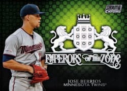 2020 Stadium Club Chrome Emperors of the Zone Jose Berrios #EOZ-24 card