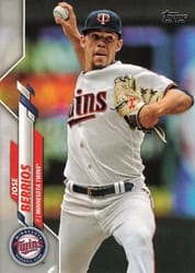 2020 Topps Base Set Jose Berrios #124 card