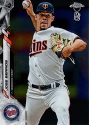 2020 Topps Chrome Ben Baller Edition Base Set Jose Berrios #125 card