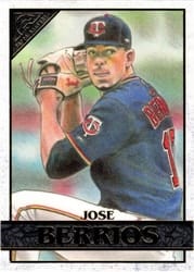2020 Topps Gallery Base Set Jose Berrios #63 card