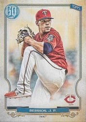 2020 Topps Gypsy Queen Base Set Jose Berrios #71 card