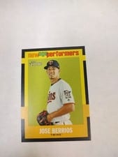 2020 Topps Heritage New Age Performers Jose Berrios #NAP9 card