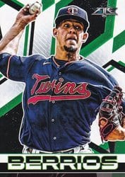 2021 Topps Fire Base Set Jose Berrios #119 card