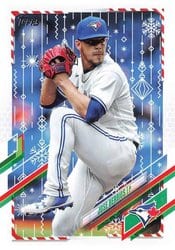 2021 Topps Holiday Base Set Jose Berrios #HW207 card