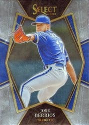 2022 Panini Select Base Set Jose Berrios #135 card