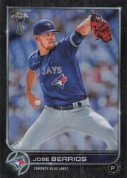 2022 Topps Chrome Ben Baller Edition Base Set Jose Berrios #104 card
