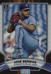 2022 Topps Tribute Base Set Jose Berrios #25 card