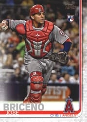 2019 Topps Base Set Jose Briceno #689 card