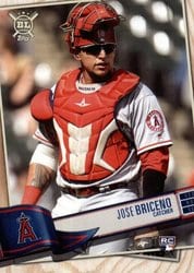 2019 Topps Big League Base Set Jose Briceno #70 card