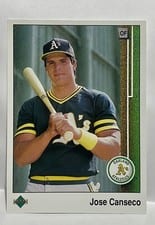 1989 Upper Deck Jose Canseco #371 card