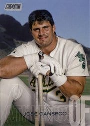 2018 Stadium Club Base Set Jose Canseco #90 card