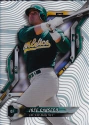 2018 Topps High Tek Base Set Jose Canseco #HT-JCA card