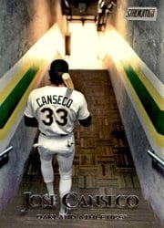 2019 Stadium Club Base Set Jose Canseco #185 card