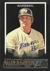 2020 Topps Allen & Ginter X Base Set Jose Canseco #327 card