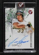 2022 Topps Pristine Autographs Jose Canseco #PA-JC card