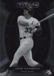 2023 Panini Chronicles Titan Jose Canseco #6 card