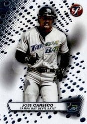 2023 Topps Pristine Base Set Jose Canseco #50 card