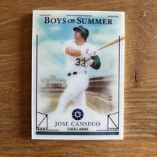 2024 Panini Boys of Summer Base Set Jose Canseco #37 card