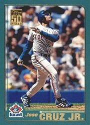 2001 Topps Base Set Jose Cruz Jr. #73 card