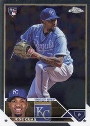 2023 Topps Chrome Update Base Set Jose Cuas #USC45 card