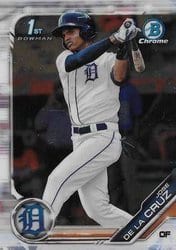 2019 Bowman Chrome Prospects Jose de la Cruz #BCP-149 card