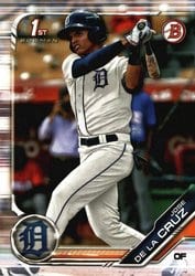 2019 Bowman Prospects Jose de la Cruz #BP-149 card