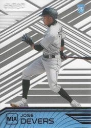 2021 Panini Chronicles Clear Vision Jose Devers #13 card